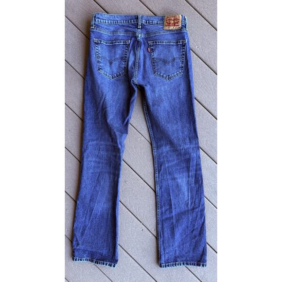 Levi’s 527 Men’s Jeans 34x34 Blue Denim Boot Cut Low Rise Classic Y2K Style - Picture 2 of 4